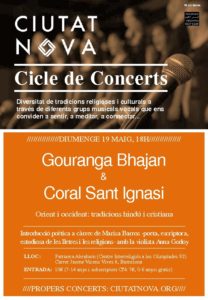 Concert de Gouranga Bhajan & Coral Sant Ignasi @ Parròquia Abraham | Barcelona | Catalunya | España